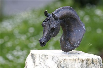 Skulptur im Gestüt Amurath